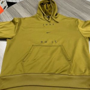 Nike Dry Fit Olive Hoodie